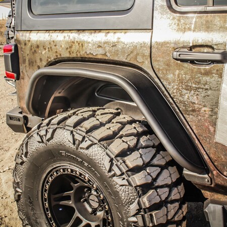 Westin Automotive 18-C WRANGLER JL TRXTURED BLACK REAR TUBE FENDERS 62-1035
